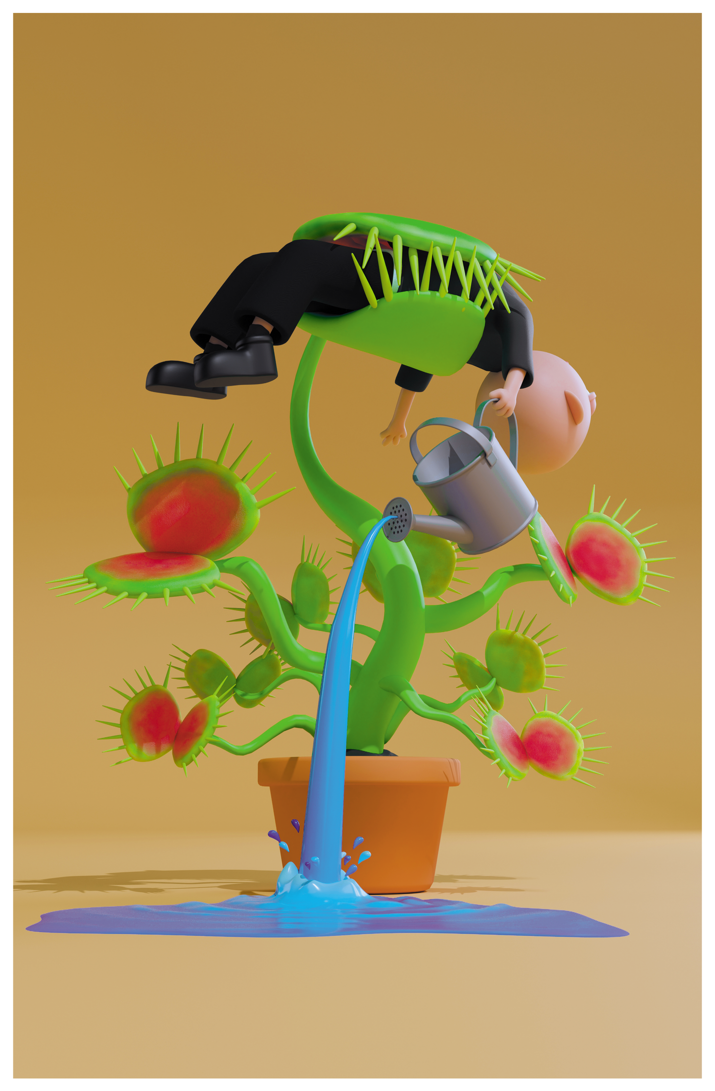 Growing Death 11 x 17 in. Art Print